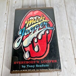 Mick Jagger Everybody's Lucifer Tony Scaduto 1974 First Edition Biography David